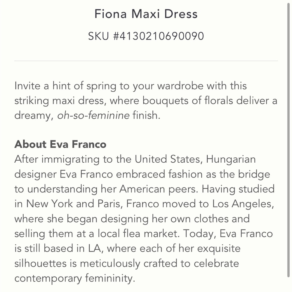 ✨ Anthropologie Fiona Maxi Dress Sz MP - Picture 10 of 11